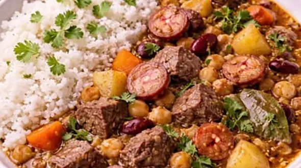 طرز تهیه غذای برزیلی خورش کوزیدو 