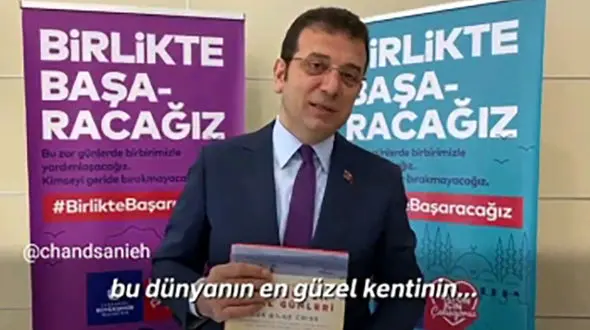 
معرفی کتاب نویسنده ایرانی، توسط شهردار استانبول به شهروندان
