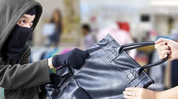 سرقت وحشیانه ناکام کیف دستی در خیابان خلوت / مقابله زن را ببینید