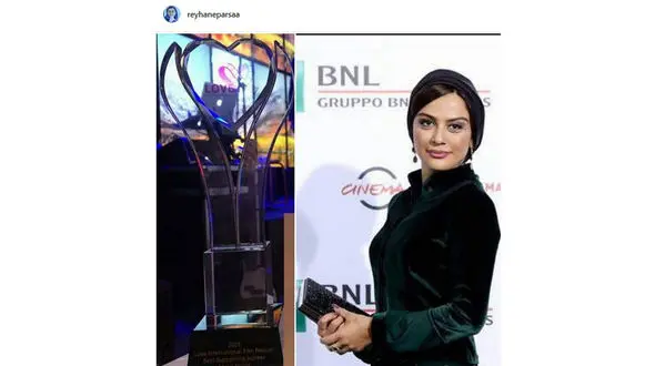 بازیگر زن ایرانی بهترین نقش مکمل زن در جشنواره عشق آمریکا شد