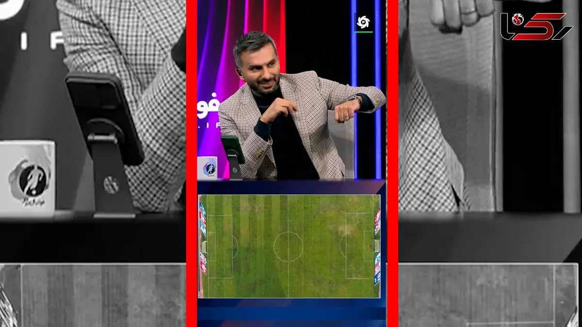 فیلم توضیحات رجاییان درباره دایره تخم مرغی میانه زمین دربی