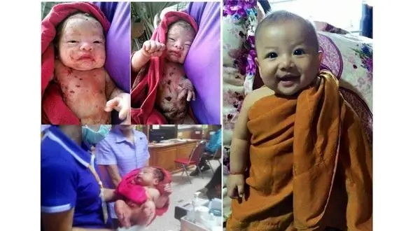 مادری چاقو را 14 بار در بدن نوزادش فرو کرد و او را زنده به گور کرد....+ عکس