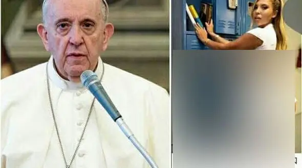 پاپ عکس خانم مدل را لایک کرد / من به بهشت می روم + سند