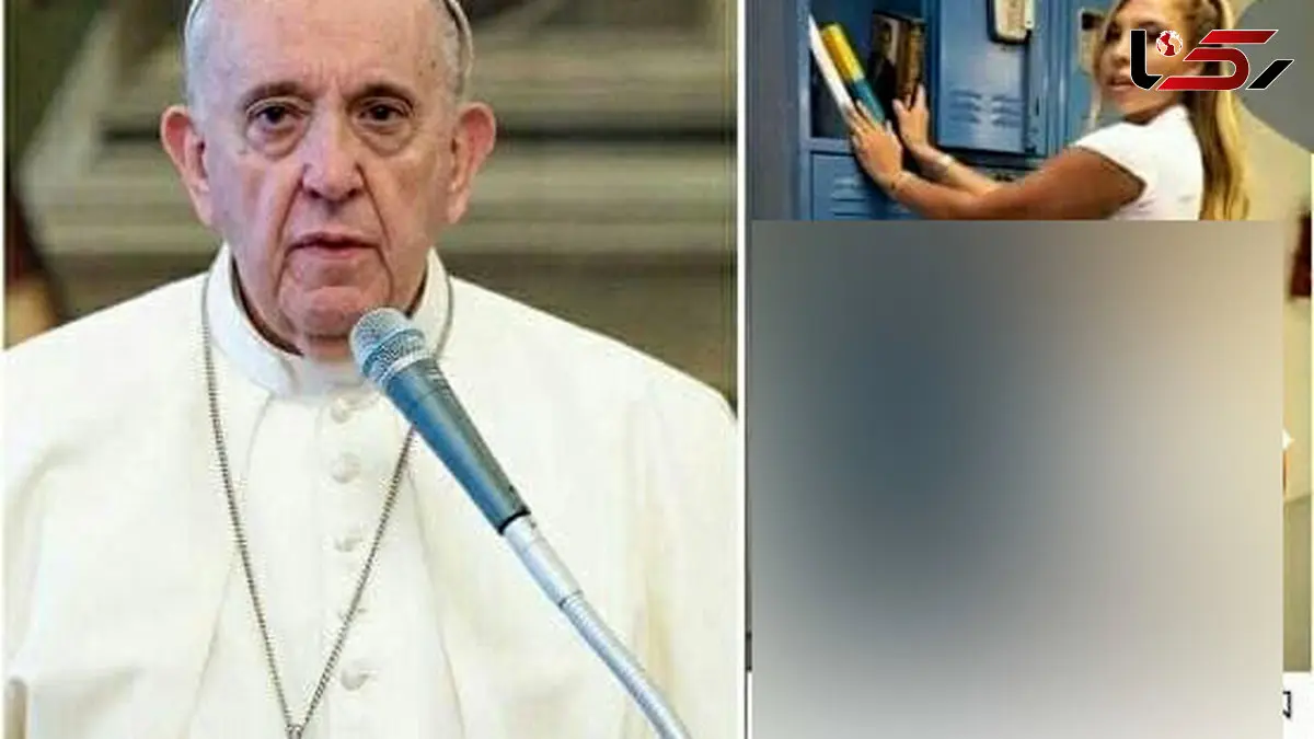 پاپ عکس خانم مدل را لایک کرد / من به بهشت می روم + سند