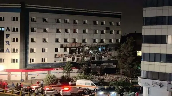 فیلم انفجار در شهران / انفجار گاز علت اصلی بود 