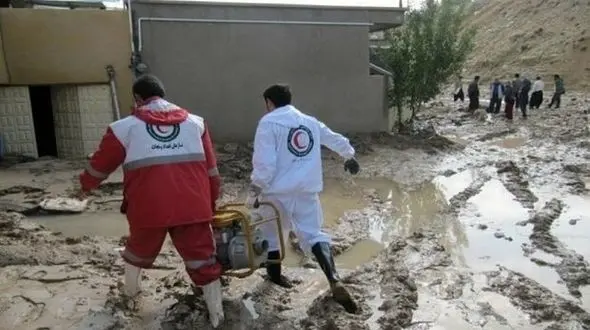 آمادگی نیروهای هلال احمر زنجان برای اعزام به مناطق سیل زده