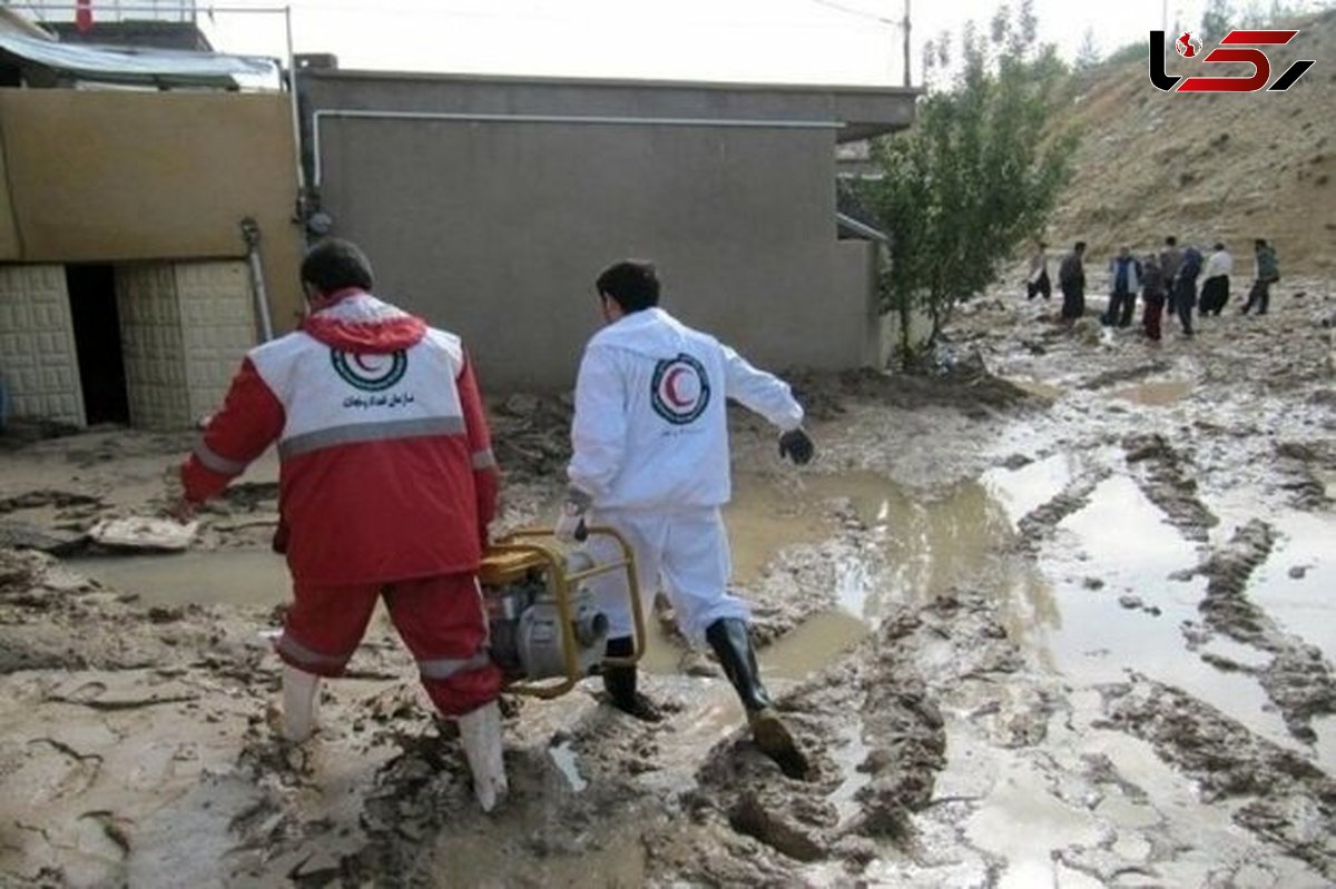 آمادگی نیروهای هلال احمر زنجان برای اعزام به مناطق سیل زده