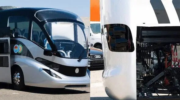 معرفی نمونه اولیه از یک اتوبوس لوکس الکتریکی +عکس 