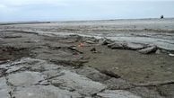 سطح تراز آب دریاچه ارومیه ۶۰ درصد کاهش یافت