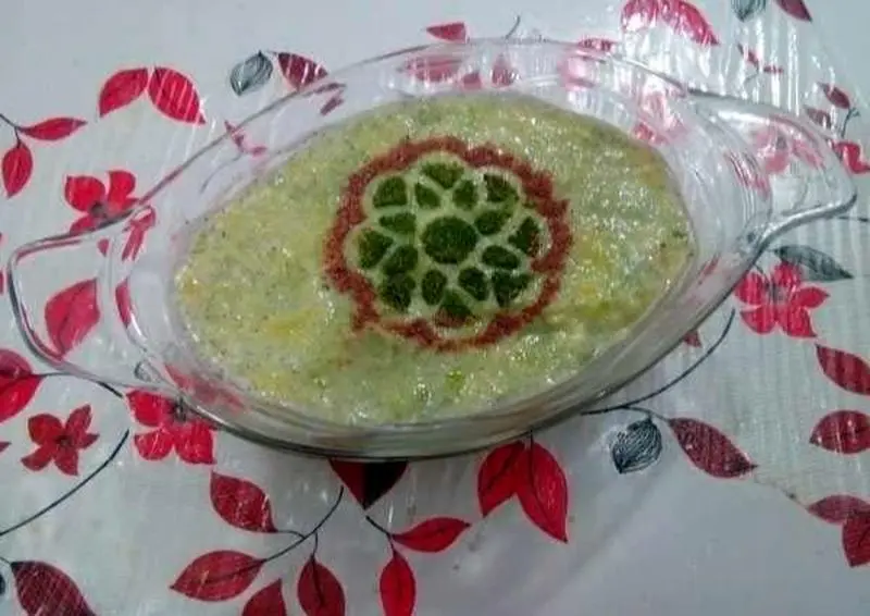 انواع بورانی , بورانی کدو سبز