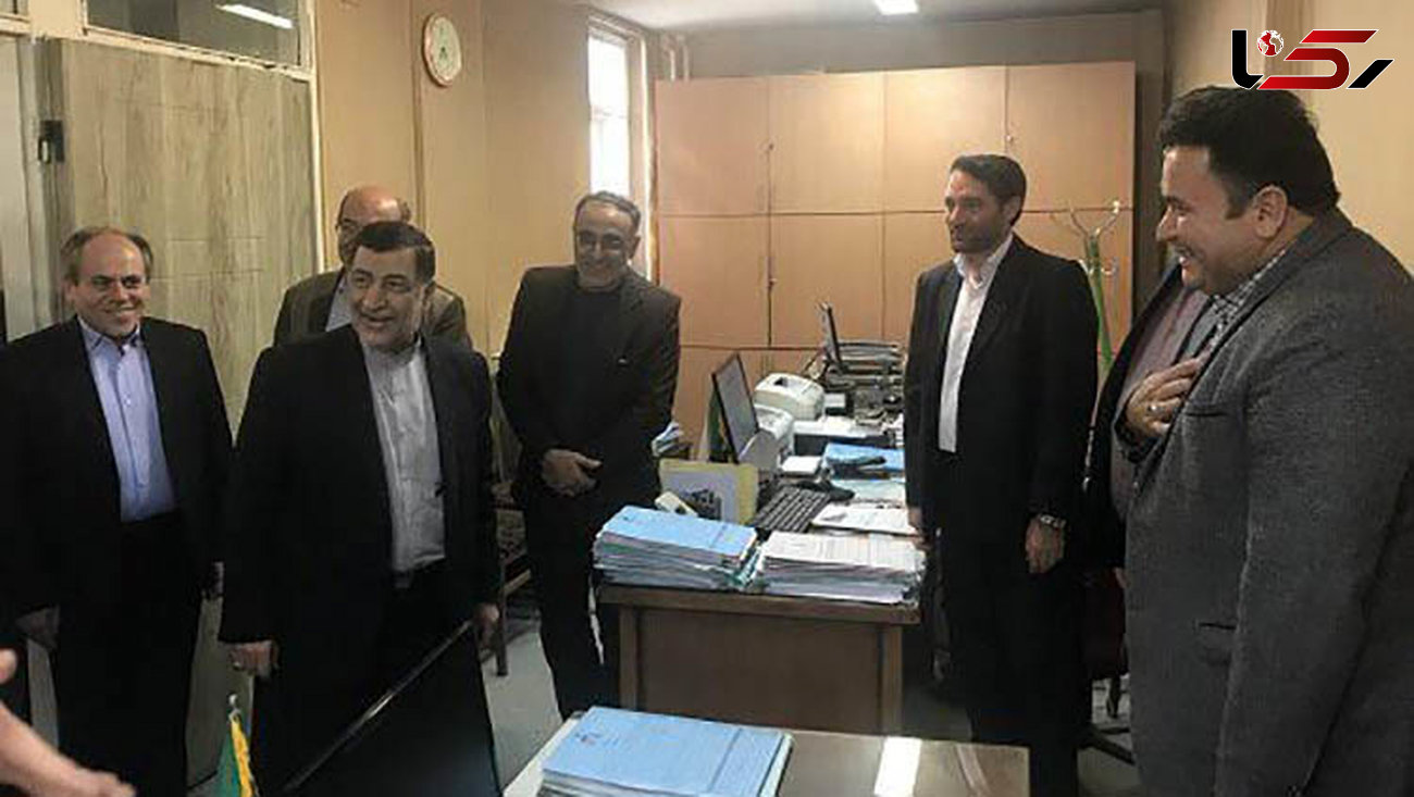 وزیر دادگستری از اداره کل تعزیرات حکومتی تبریز بازدید کرد