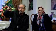 فیلم آواز باشکوه و  عاشقانه‌ ناب و احساسی علی نصیریان در سوگن همسرش/ بعد از فوت همسرم تا 3 روز اشک چشمم بند نمی‌آمد/ نماد مرد وفادار و عاشق‌پیشه ایرانی !