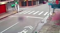 لحظه شلیک مرگبار به یک زن برزیلی در خیابان +فیلم
