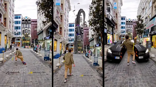 ترفند فیلمبرداری / فیلمبرداری با استفاده از جلوه های ویژه + فیلم 