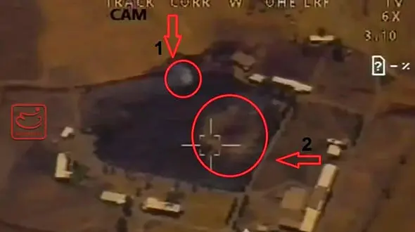 عکس ماهواره ای حمله پهپادی ایران به مقر تروریست ها در کردستان عراق