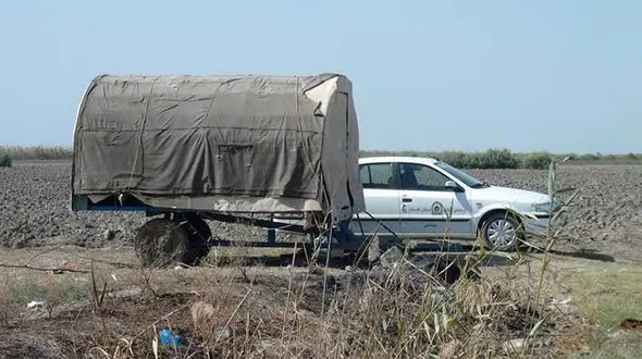 جزئیات درگیری 7 اراذل و اوباش با پلیس در آق قلا/ مخفی شدن اشرار داخل گاوداری+ تصاویر محل درگیری 