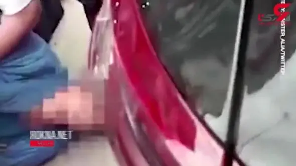 خشونت پلیس لندن به خاطر پارک خودرو + فیلم