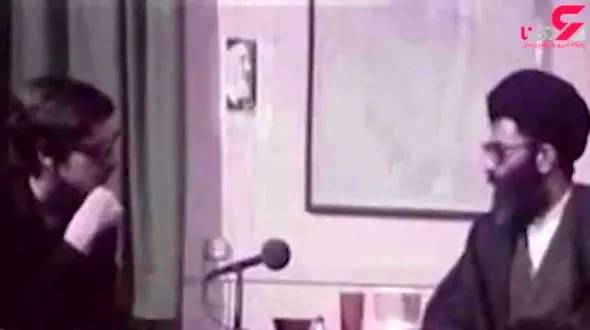 فیلم لحظه دیدار رهبر انقلاب با جاسوسان آمریکایی