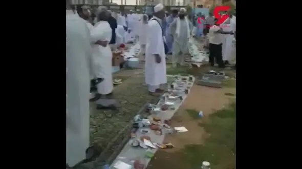 درگیری عجیب سر سفره افطار +فیلم