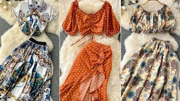 بهترین نکات برای پوشیدن ست کراپ دامن در روزهای گرم تابستان و بهار