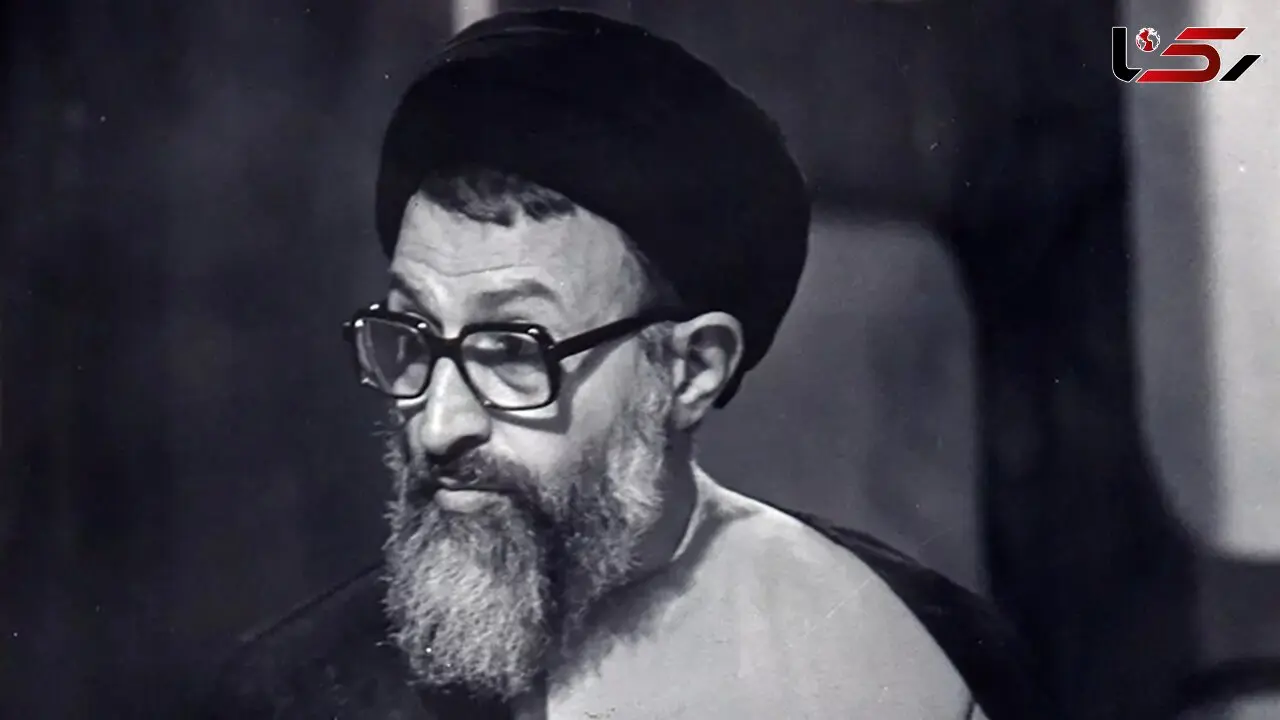 ویدیویی از شهید بهشتی و گریم ایشان در فیلم سینمایی ضد