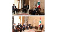 ظریف با رییس جمهور لبنان دیدار کرد