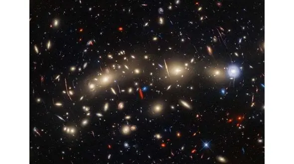 انتشار نخستین تصویر رنگی ثبت شده از کیهان توسط تلسکوپ جیمز وب / حیرت می کنید!