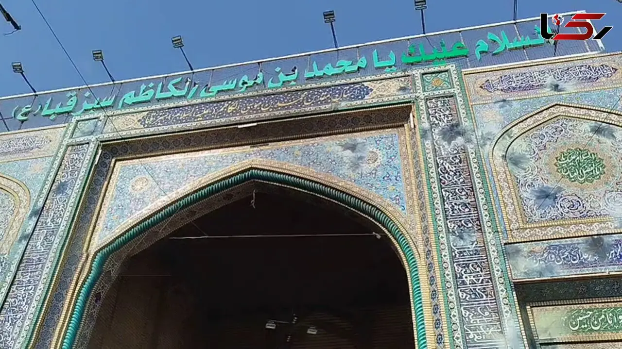 فیلم به آتش کشیدن  حرم برادر امام رضا(ع)  در دزفول