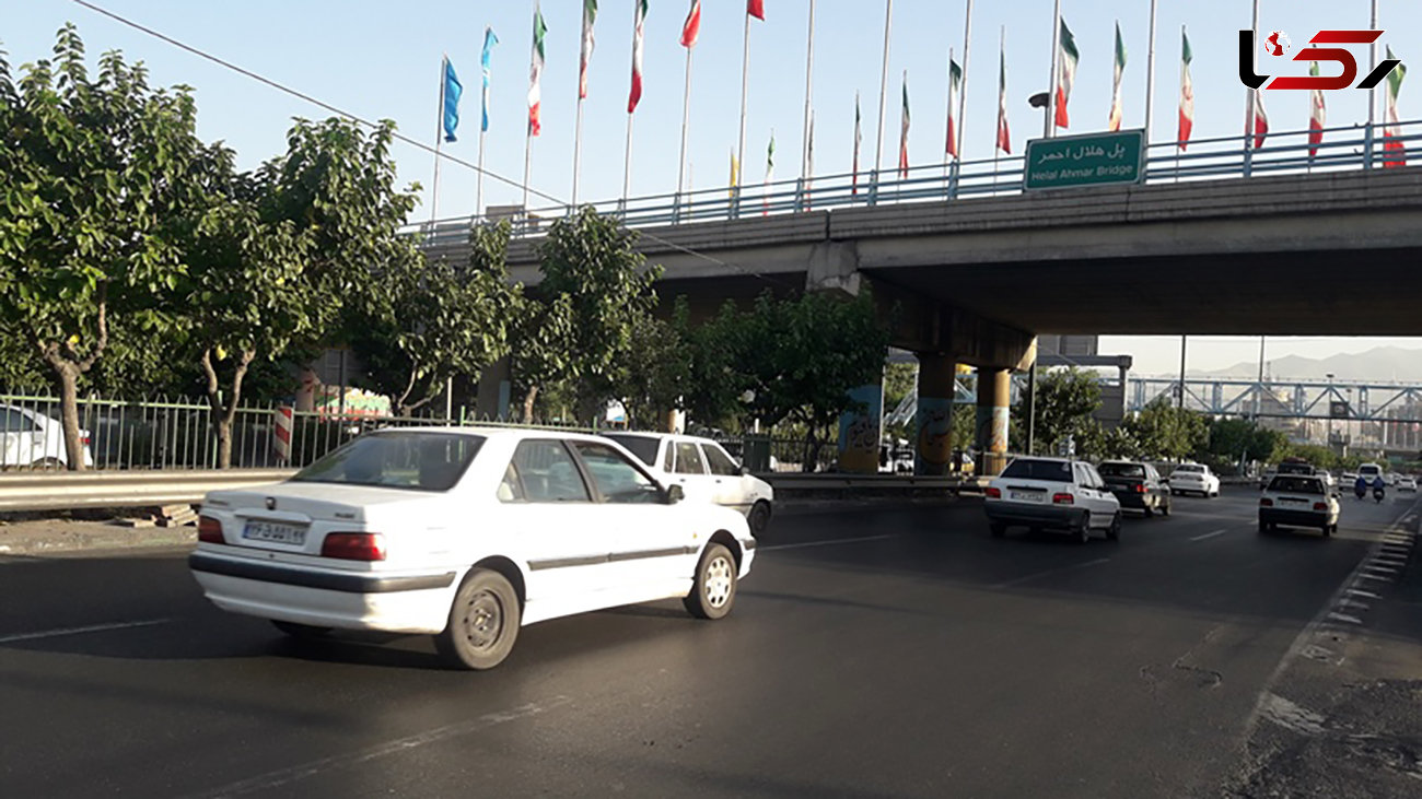 ترافیک چهارشنبه 14 شهریور در معابر تهران