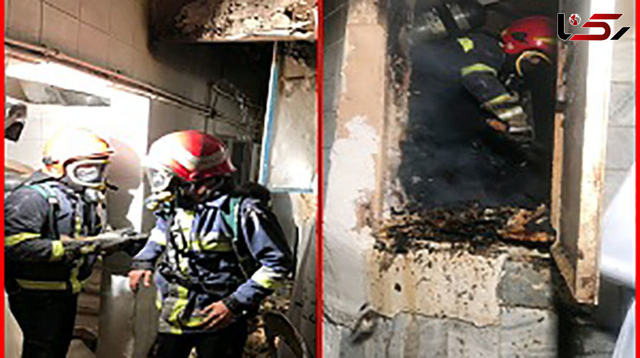 آتش سوزی شدید در بیرجند+ عکس