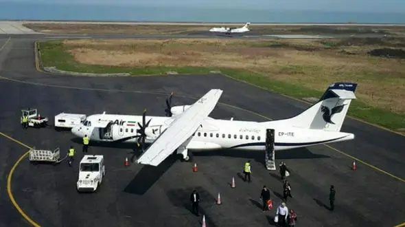 کرونا پروازهای رامسر را لغو کرد 