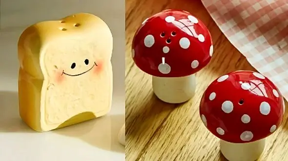 جدیدترین مدل‌ های نمکدان و فلفل‌ پاش کیوت و سرامیکی برای خانه‌ های خاص