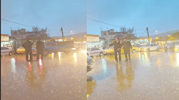 این 2 پلیس ایرانی ها را روسفید کردند ! + عکس را ببینید و افتخار کنید !