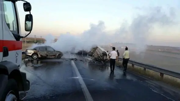 فاجعه خونین در جاده تبریز / 7 مسافر کشته شدند