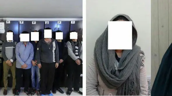 نقشه مکارانه 2 زن و 12 مرد برای جایزه بگیرهای تلفنی / زندانی باسابقه از از زندان رجایی شهر اعضای باند را هدایت می کرد+عکس