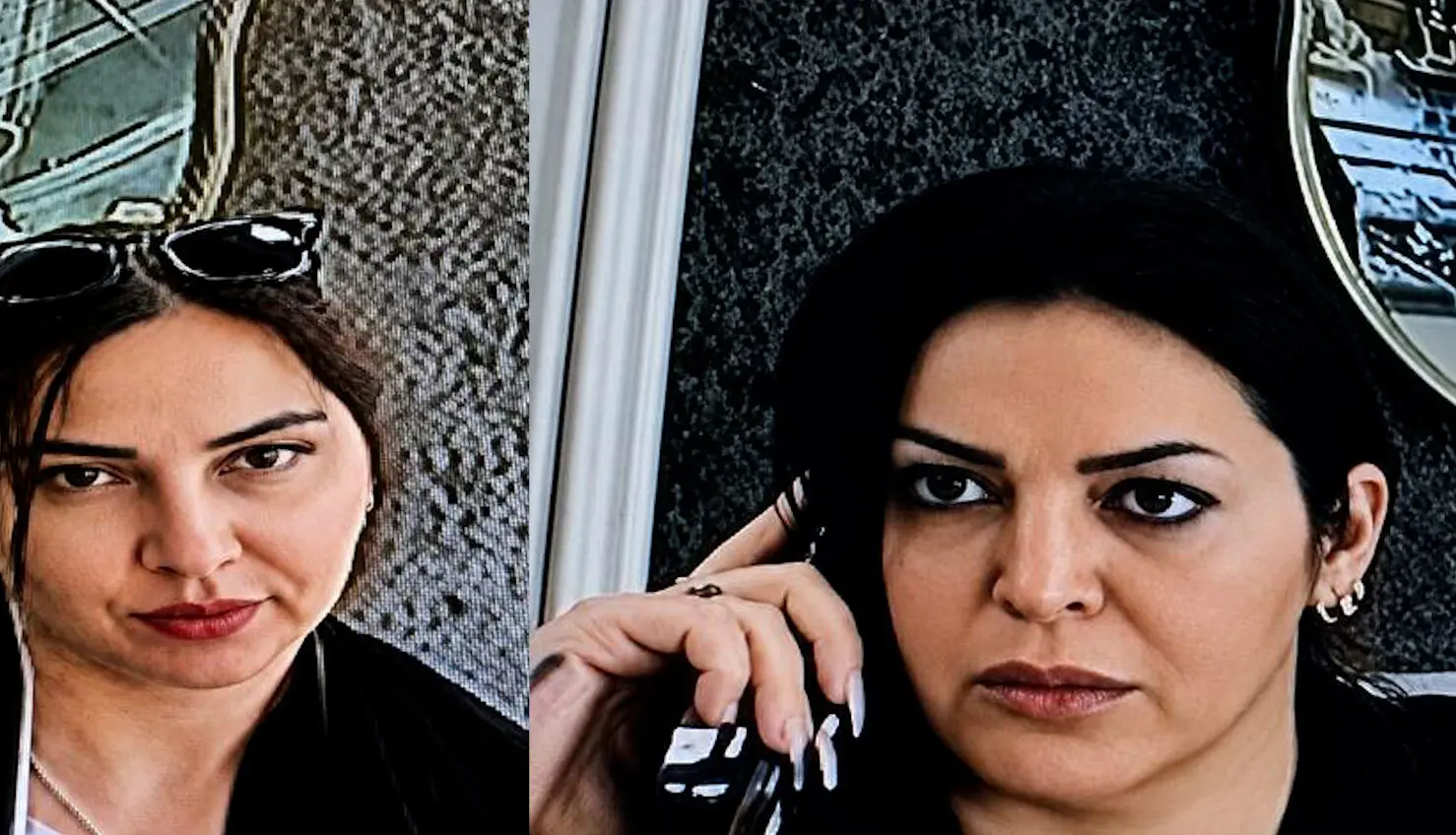 فیلم لحظه سرقت و عکس چهره باز  2 زن که دزدان سریالی طلافروشی های تهران  هستند / آنها را می شناسید ؟!