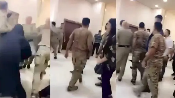 پشت پرده فیلم برخورد وحشیانه ماموران عراقی با زنان ایرانی! +فیلم 