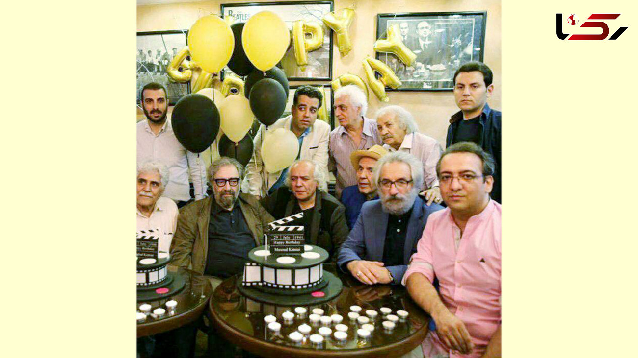 جشن تولد مسعود کیمیایی در کنار دوستانش + عکس 