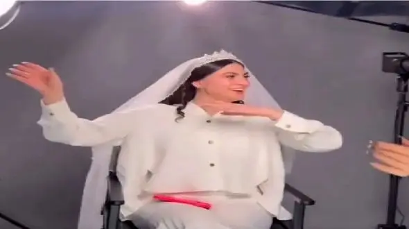 فیلم  / آموزش رقص اصیل آذری با مریم مومن پشت صحنه عروسیش / چه حرفه ای میرقصه خانم بازیگر اردبیلی