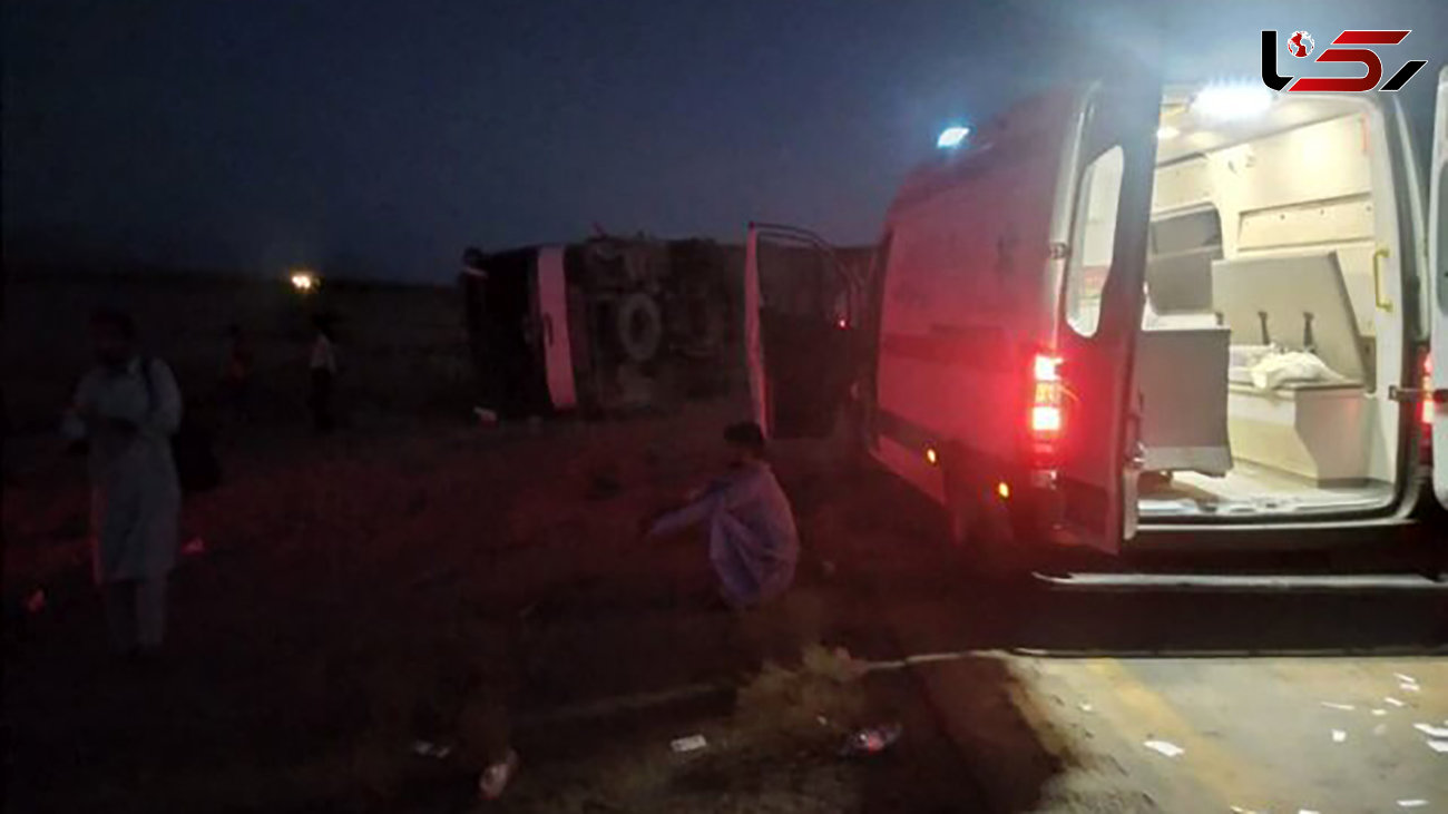 واژگونی خونین اتوبوس مسافربری در جاده همدان / اتوبوس فرمان بریده بود + جزییات