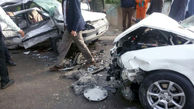 7 کشته در تصادف هولناک پژو با سمند در جاده ایرانشهر + جزییات