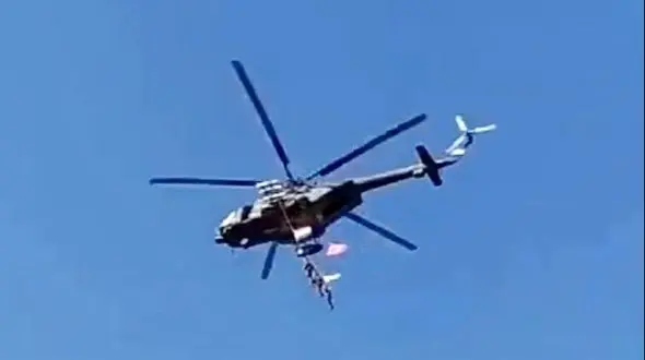 فیلم / مانور ناگهانی نیروهای دلتافورس آمریکا در عراق 