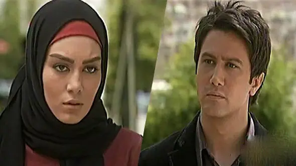 فیلم شوکه شدن شاهرخ استخری از بیوه بودن سحر قریشی /  در سریال دلنوازان همبازی بودند !