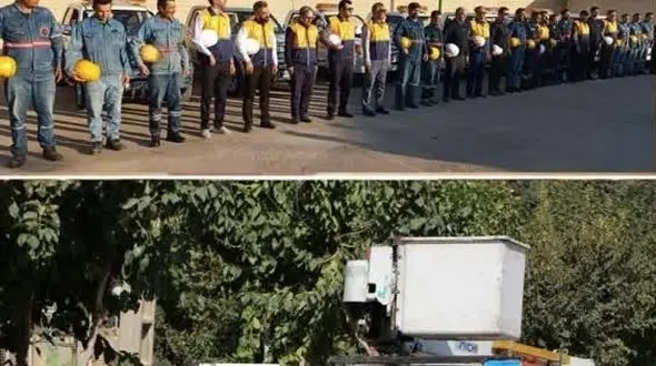 برگزاری موفقیت آمیز مانور تمرینی وزارت نیرو در اصفهان