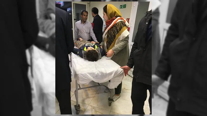 مصدومیت پسر بچه ٨ساله در تهران، سوختگی از ناحیه پا