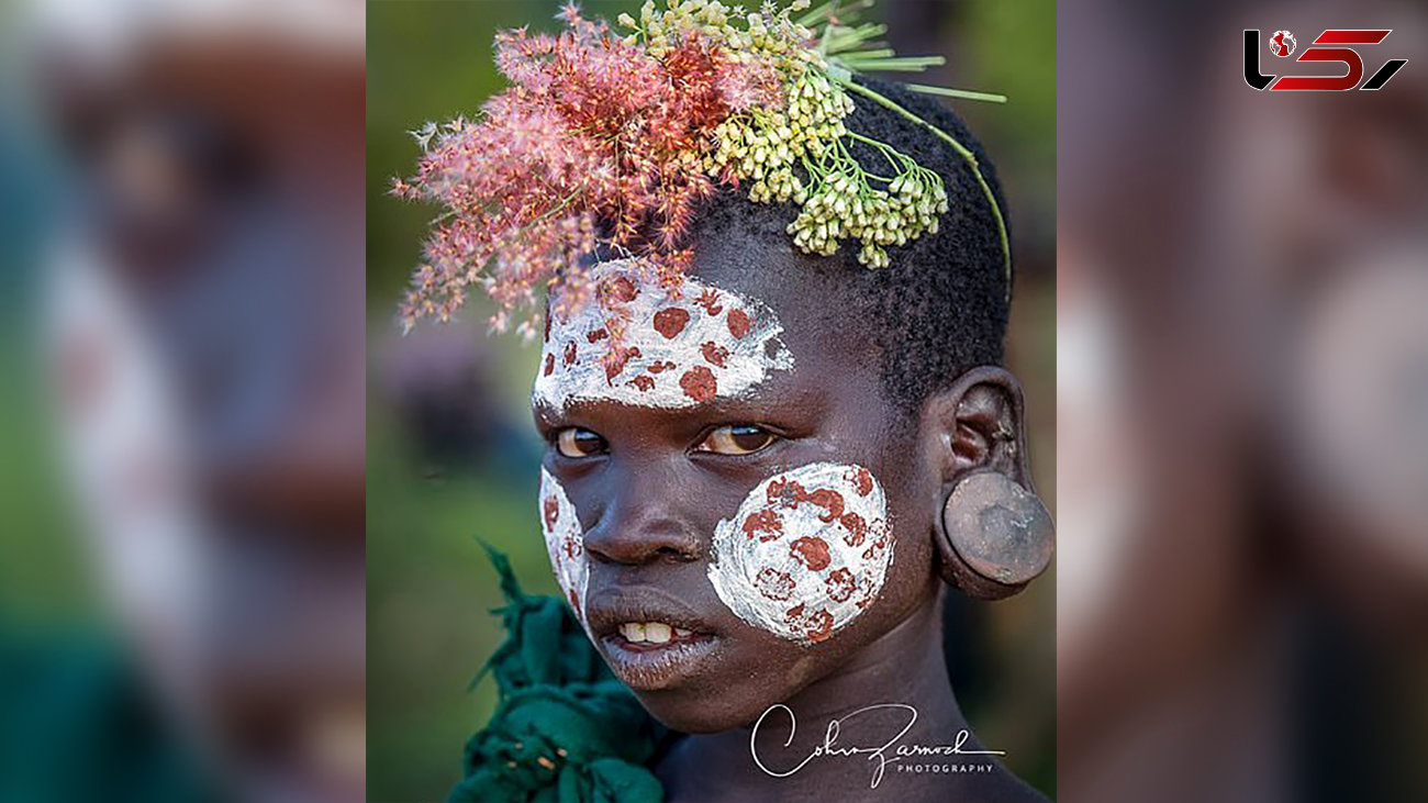 تصاویر دیدنی از زنان قبایل بومی در آفریقا 