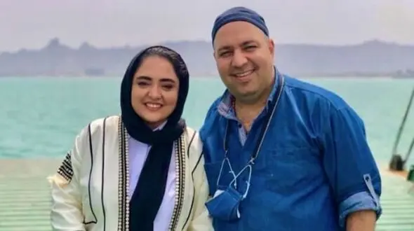 فیلم / نرگس محمدی:  خواستگاری علی اوجی اصلا رسمی نبود  رفتیم مشهد  لاله اسکندری اصرار کرد بریم حرم امام رضا(ع) اونجا غافلگیر شدم !