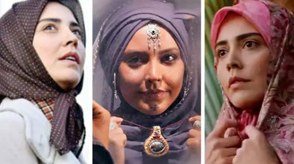 نائله یا طوبی؟! / زیباترین دختر جسور تلویزیون شد + عکس های تغییر چهره بازیگر شبنم قربانی