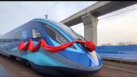 ببینید / رونمایی از سریع‌ترین قطار هیدروژنی جهان در چین