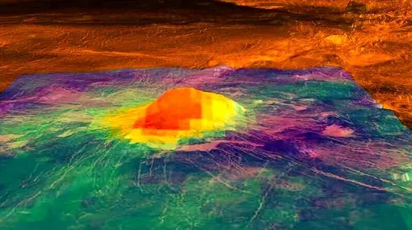 کشف آتشفشان فعال در سیاره زهره